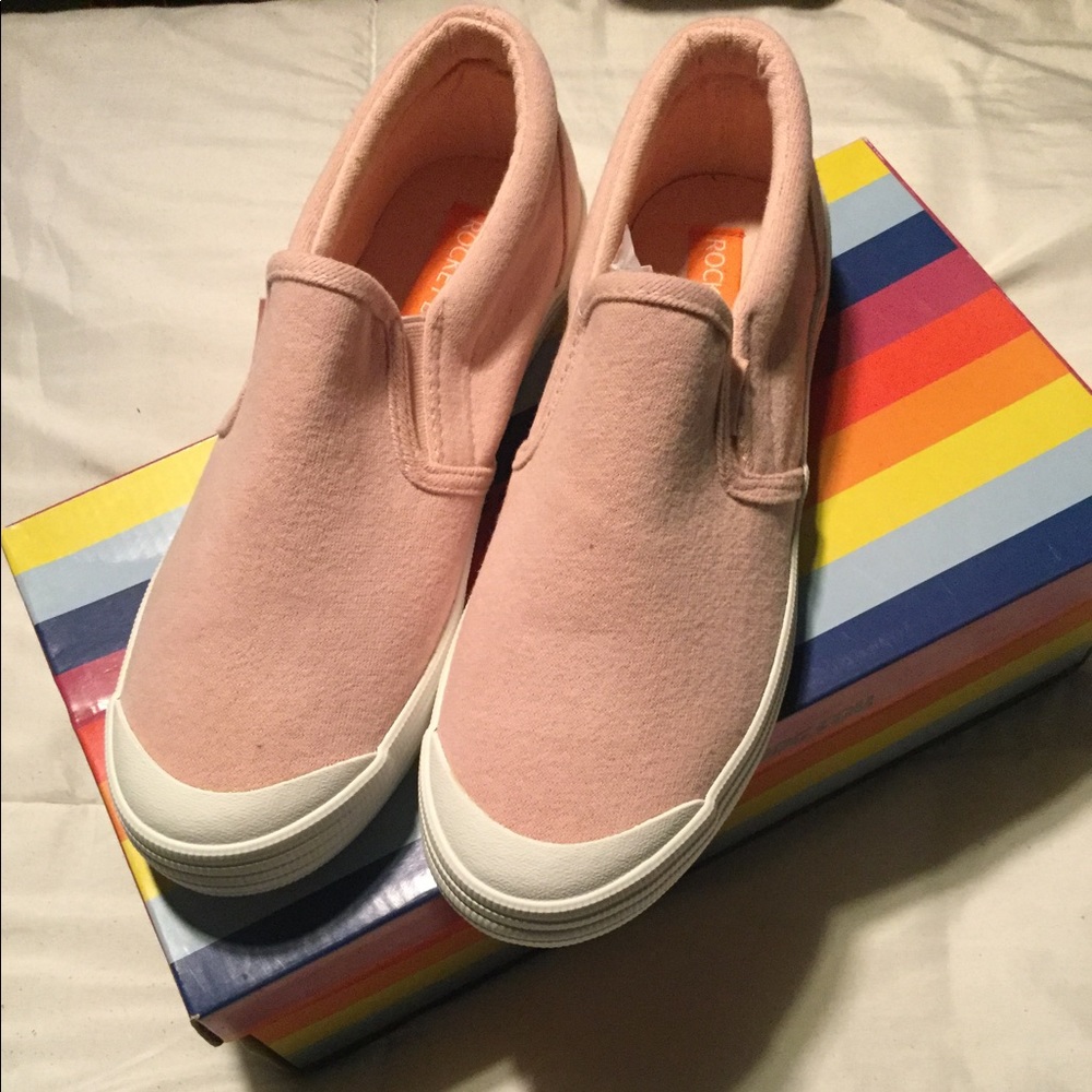 Rocketdog Chowder Cloud Blush Slip On Sneakers